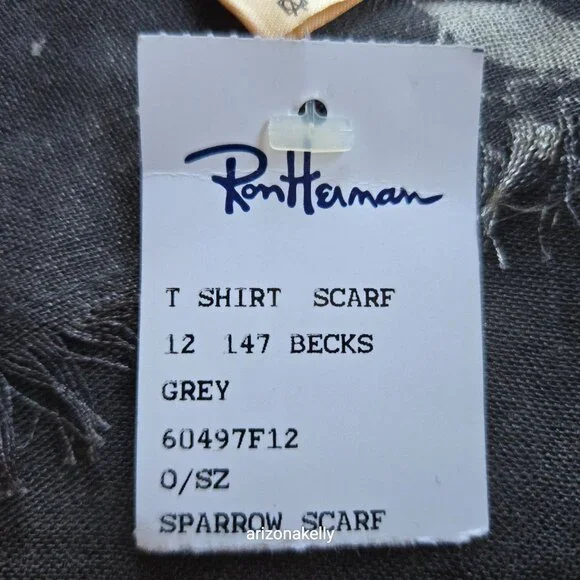 NWT Beck Sondergaard Wool/Silk Sparrow Scarf LIghtweight Bird - Picture 4 of 11